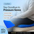 🔥 Honeycomb Cooling Gel Seat Cushion | Pressure Relief & Non-Slip for Office/Car/Wheelchair