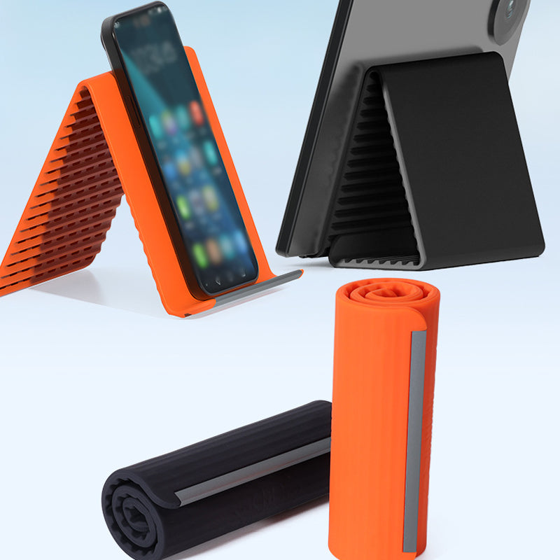 ⏰ Limited Stock! ✨ Rollable Silicone Phone & Tablet Stand🚀 Hot Deal!