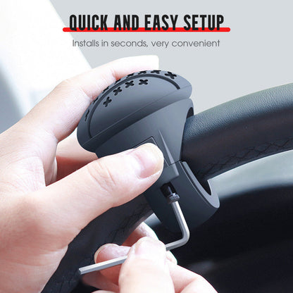 🎮 Ergonomic Steering Wheel Aid | Safe & Comfortable One-Handed Driving🚗