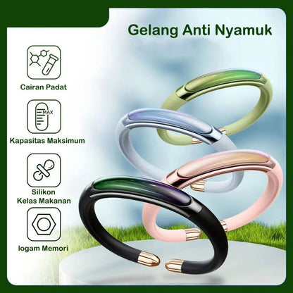 🎁Stop Mosquito Bites Instantly - Natural, Non-Toxic Repellent Bracelet for All-Day Comfort