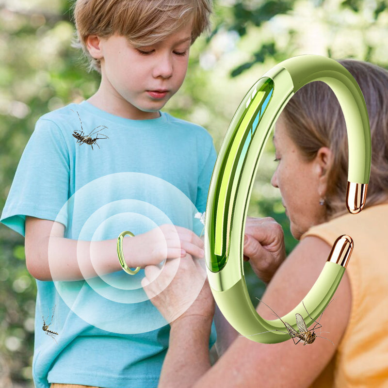 🎁Stop Mosquito Bites Instantly - Natural, Non-Toxic Repellent Bracelet for All-Day Comfort