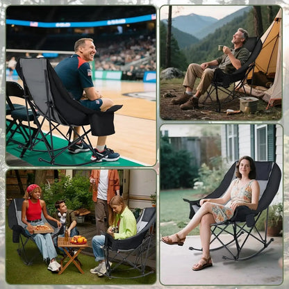 Portable Folding Leisure Rocking Chair