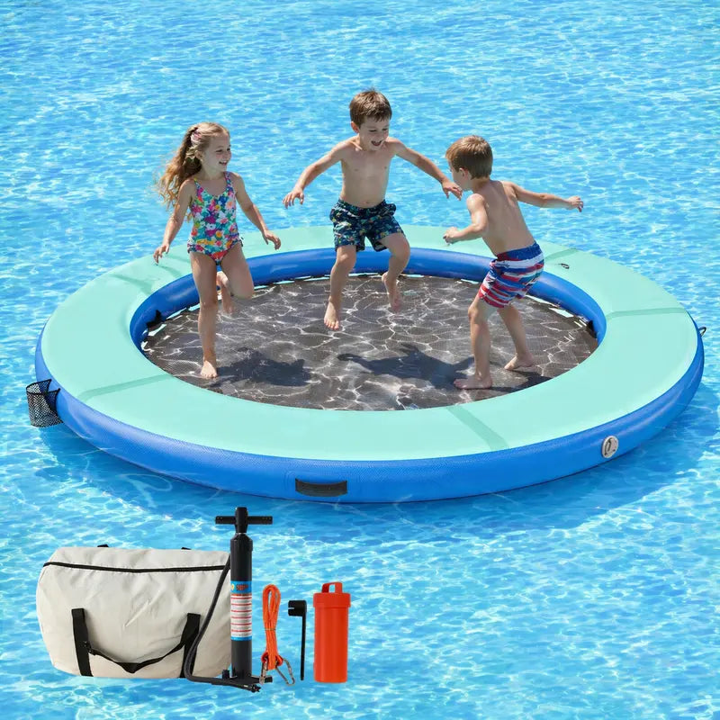 Inflatable Water Hammock Round Floating Ring