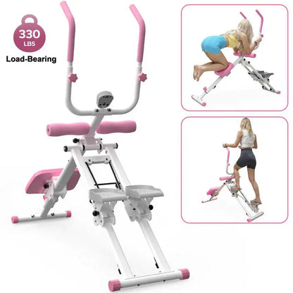 💪2-in-1 Stair Stepper & Ab Trainer | Home Gym Multi Trainer