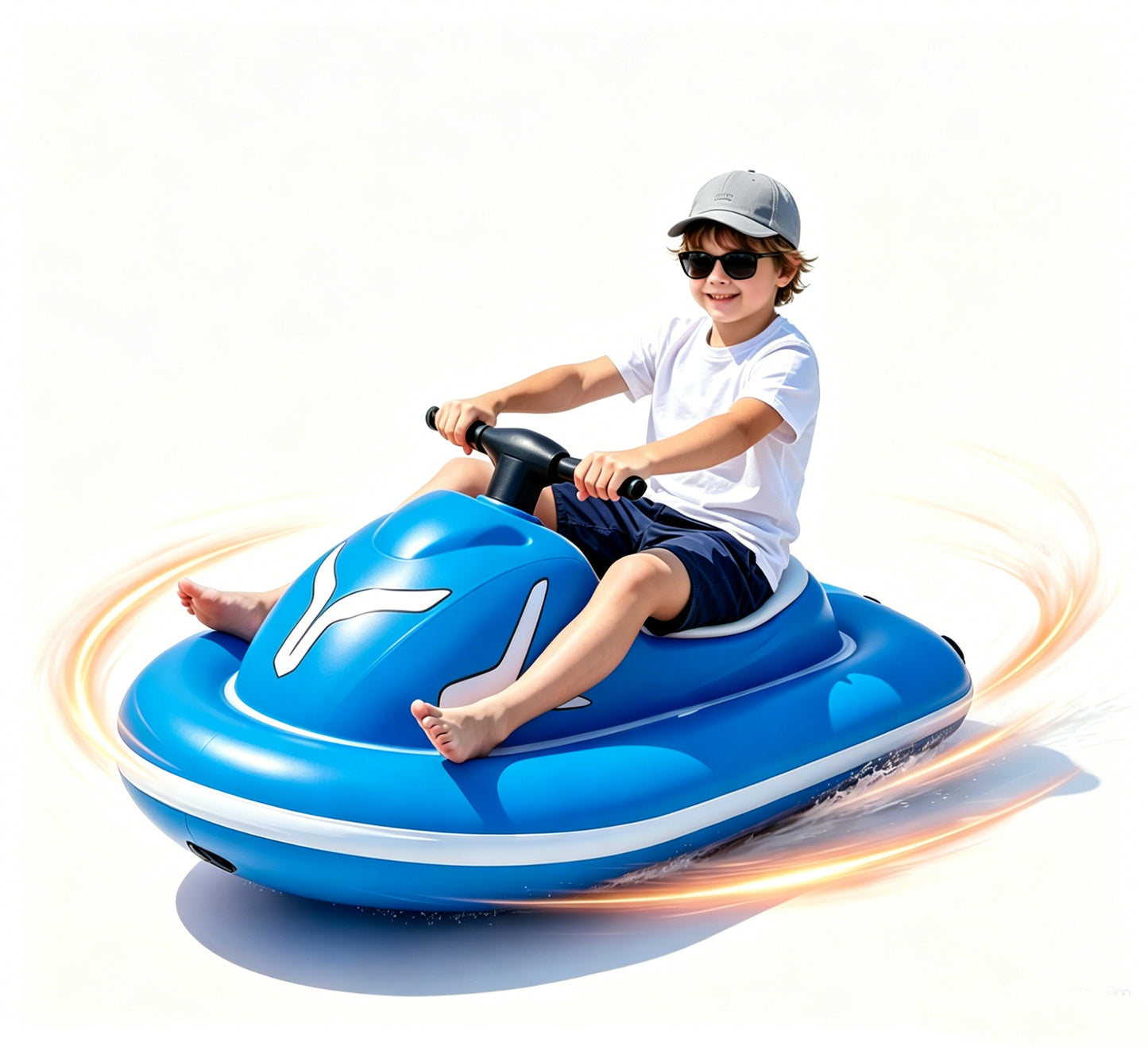New summer inflatable water ride-on toy for adults and children.