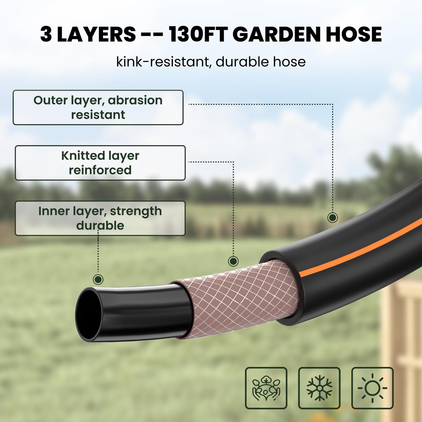 🏠Retractable Garden Hose Reel