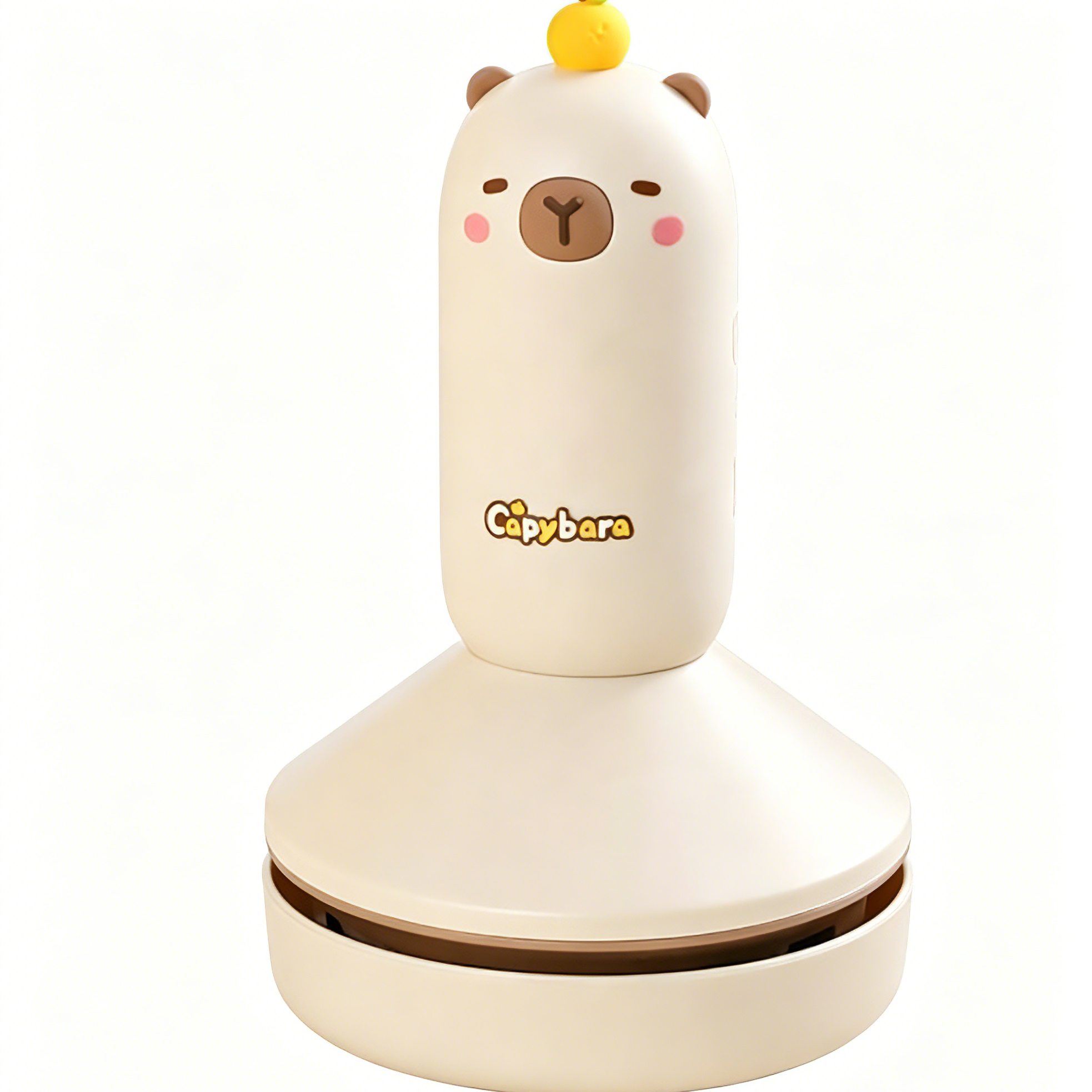 ✨ Capybara Cutie Mini Vacuum | USB Rechargeable Desk Dust Sweeper for Home & Office🧹