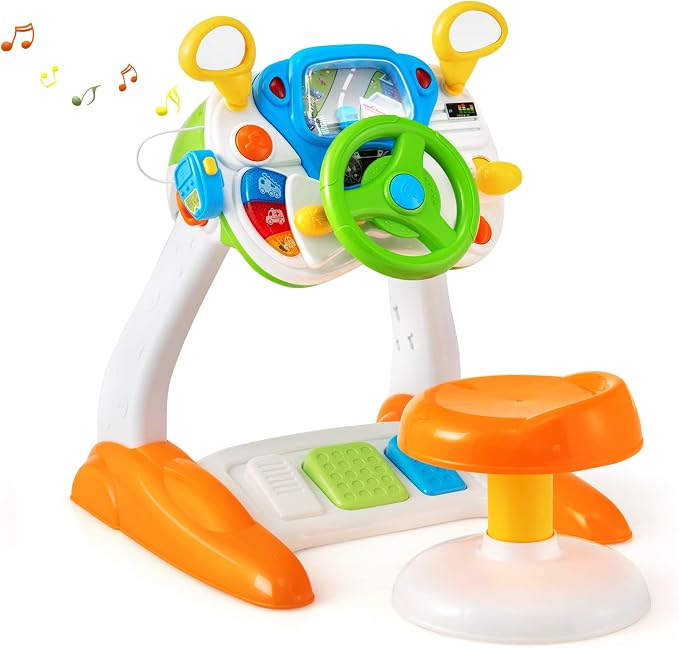 🚗Kids Driving Simulation Toy-🎁The best gift for the kids