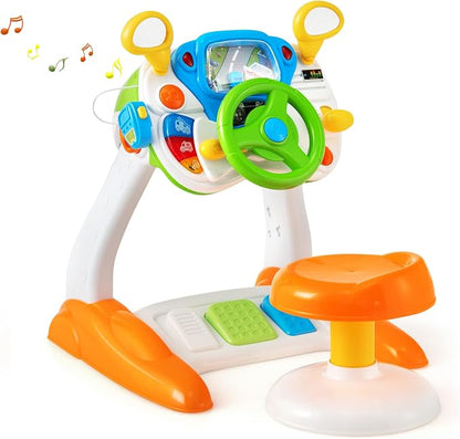🚗Kids Driving Simulation Toy-🎁The best gift for the kids