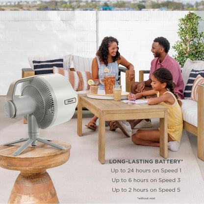 PORTABLE MISTING FAN WITH TANK