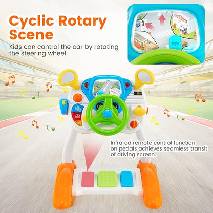 🚗Kids Driving Simulation Toy-🎁The best gift for the kids