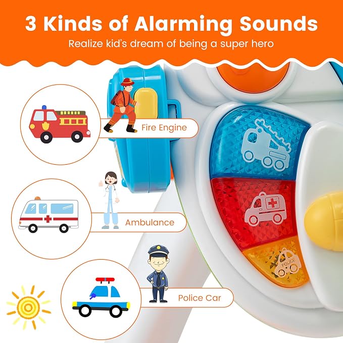 🚗Kids Driving Simulation Toy-🎁The best gift for the kids