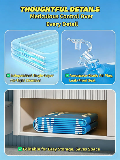 Inflatable slide pool with a sunshade—suitable for backyards, gardens, and summer water parties.