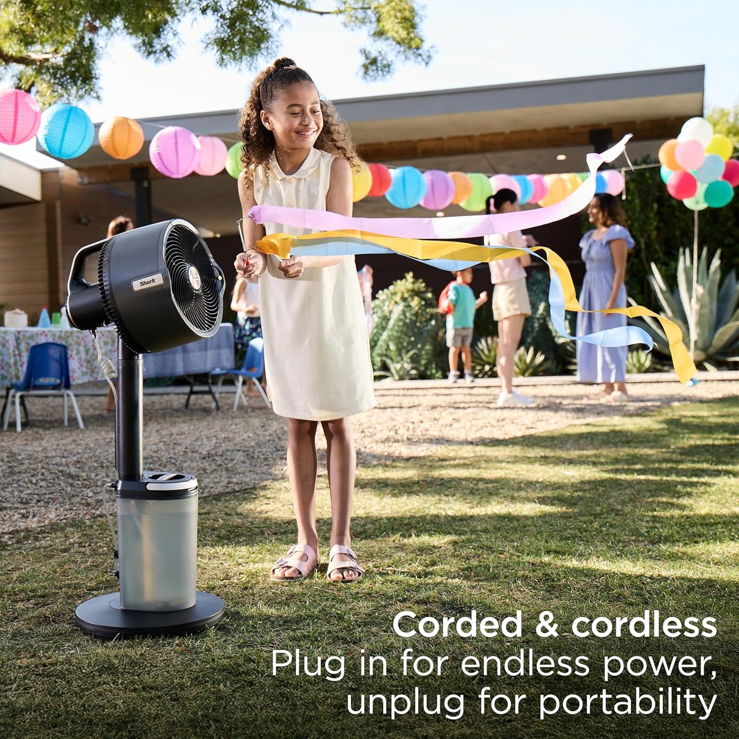PORTABLE MISTING FAN WITH TANK