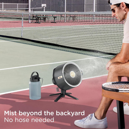 PORTABLE MISTING FAN WITH TANK