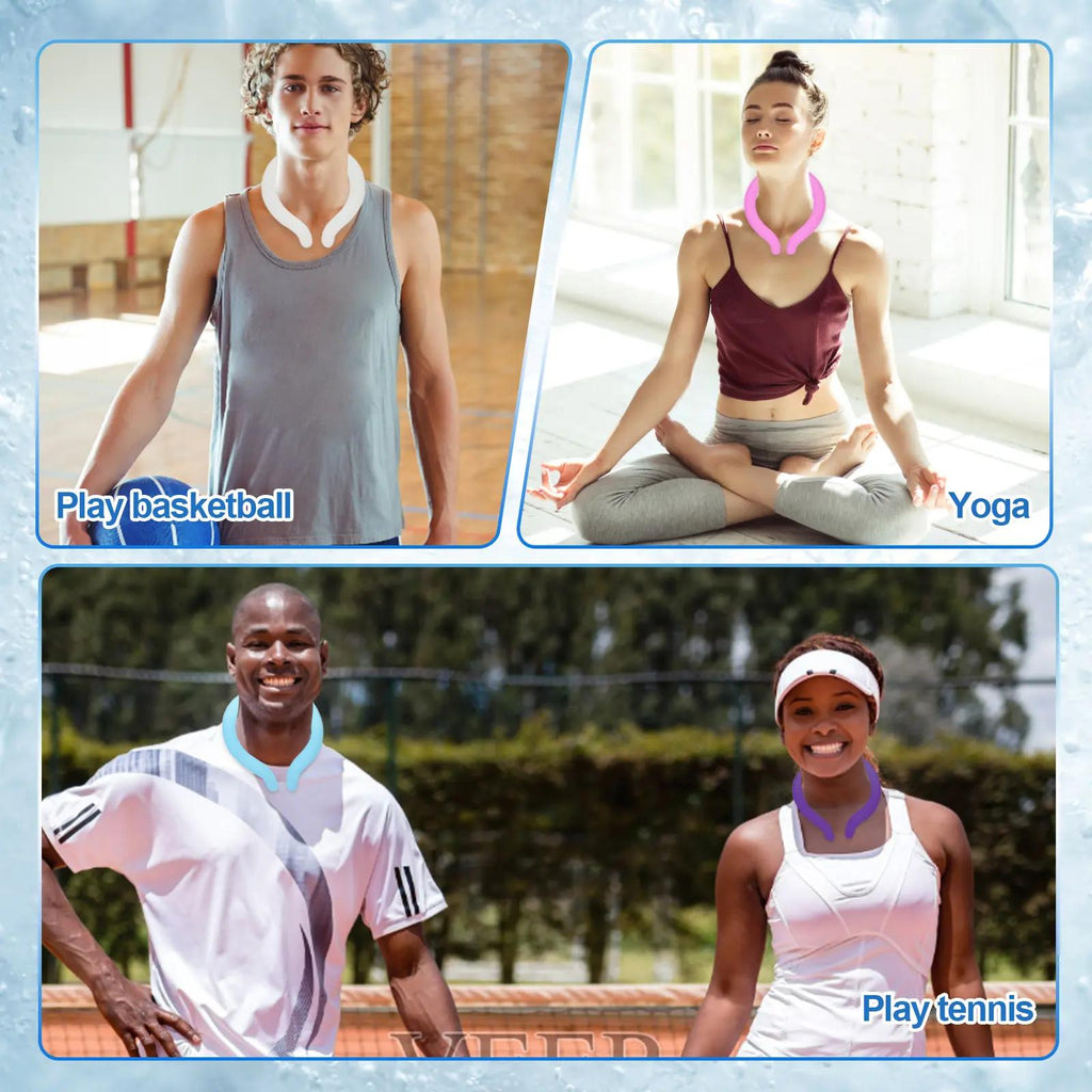 💦 Reusable Neck Cooling Tube | Beat the Heat Anywhere You Go! ☀️🧊 Wearable Body Cooler❄️