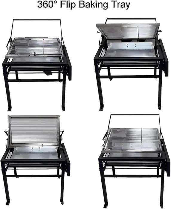 360° Flip BBQ Grill – Effortless Grilling, Perfect Results Every Time