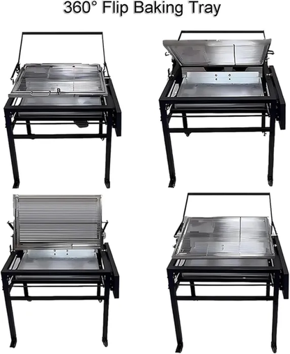 360° Flip BBQ Grill – Effortless Grilling, Perfect Results Every Time