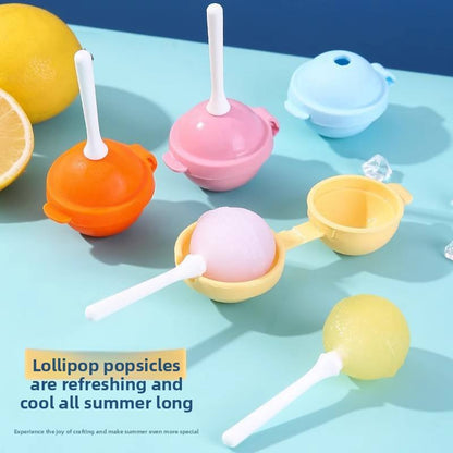 🥛Reusable Silicone Mini Ice Pop Molds | Homemade Frozen Yogurt & Fruit Lollipop Mould for Toddlers🍓