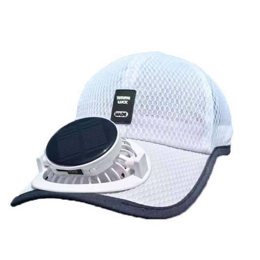 🌞 Solar Powered Fan Sun Hat | UV Protection Wide Brim for Fishing & Outdoor🛡️