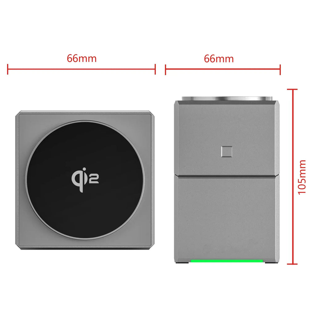 🔋 Foldable MagSafe Wireless Charger Dock - 3-in-1 Fast Charging Station for Multiple Devices⚡