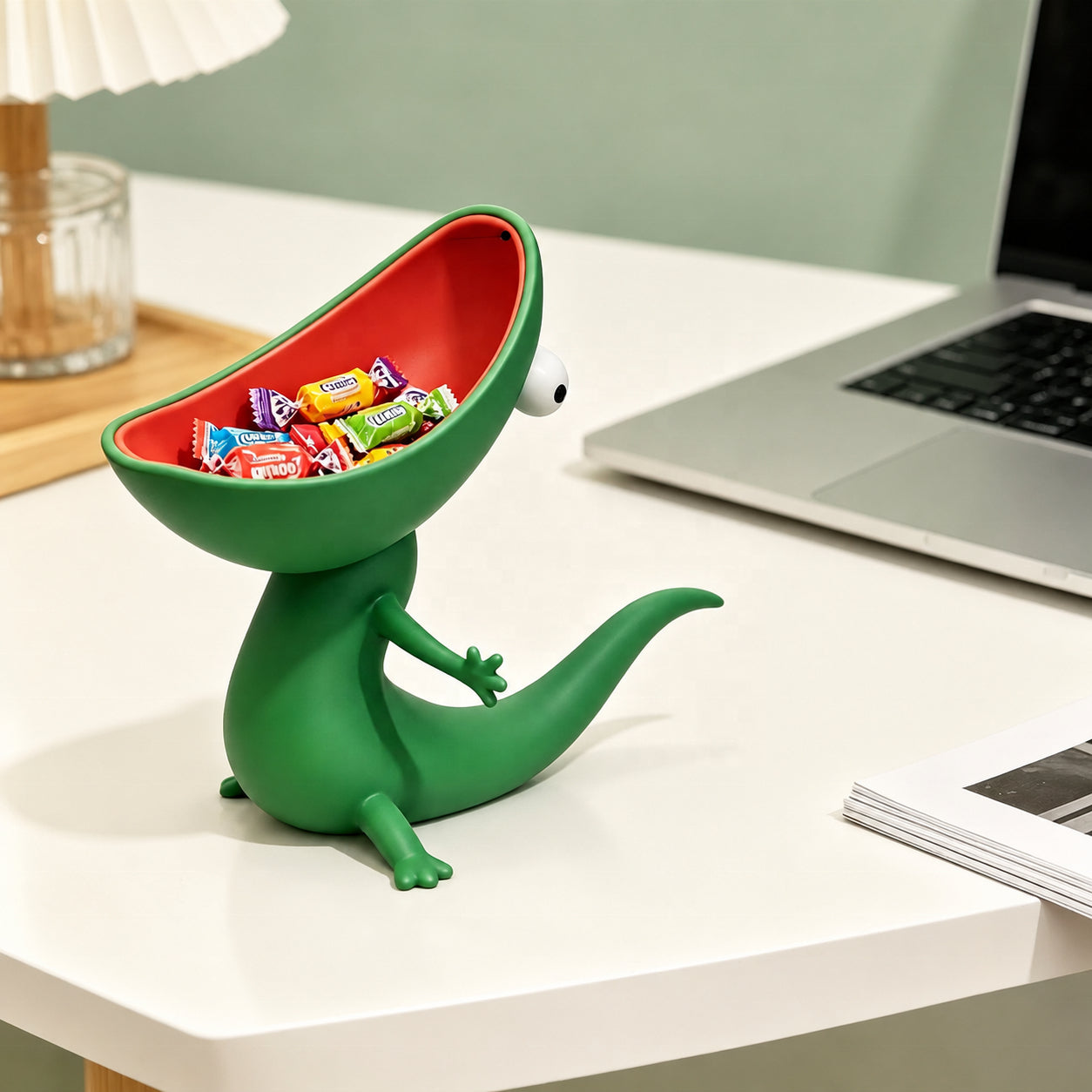 🦎Cute Cartoon Lizard Decorative Tray ✨ | Perfect Gift for Kids & Adults🎁