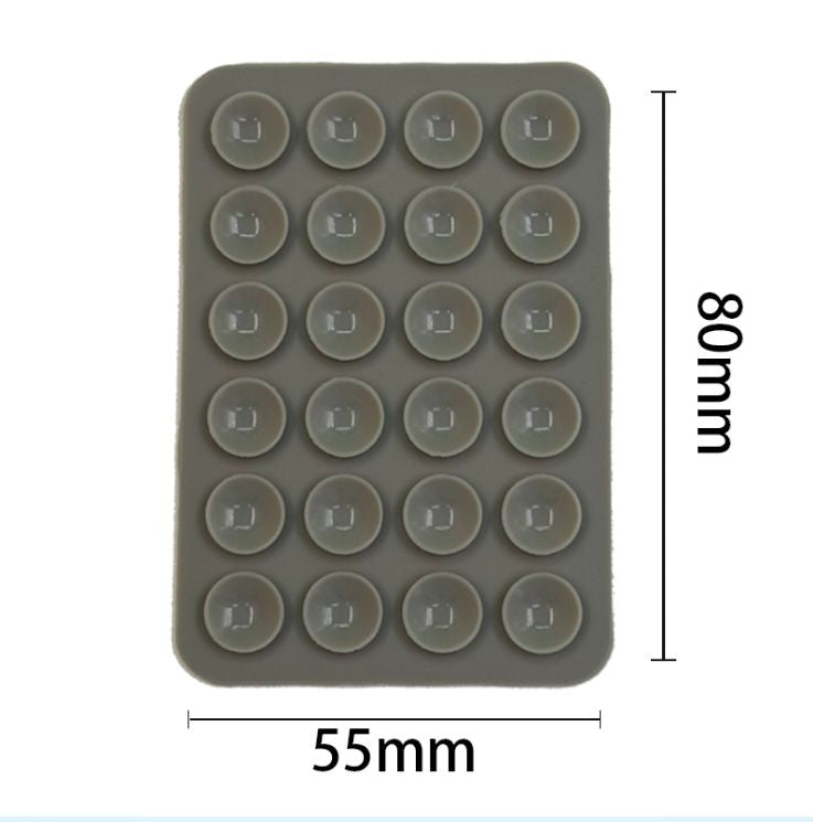 ✨24 Cup Double Sided Silicone Suction Phone Mount | Reusable Sticky Phone Holder For Selfie & Workout🌈