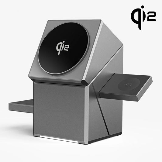 🔋 Foldable MagSafe Wireless Charger Dock - 3-in-1 Fast Charging Station for Multiple Devices⚡