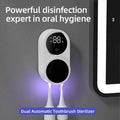 🦷 USB Rechargeable Toothbrush Sterilizer | UV Disinfection with Fan Drying💡