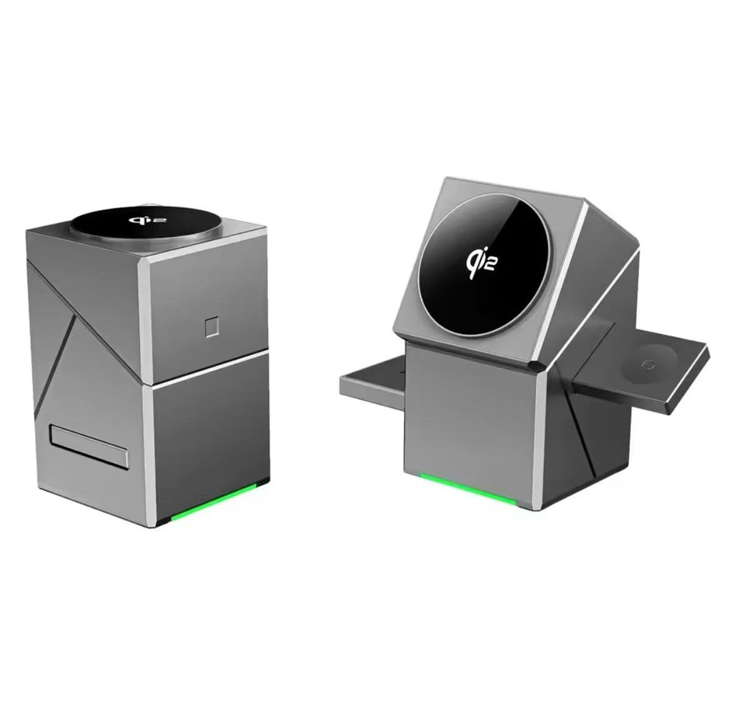 🔋 Foldable MagSafe Wireless Charger Dock - 3-in-1 Fast Charging Station for Multiple Devices⚡