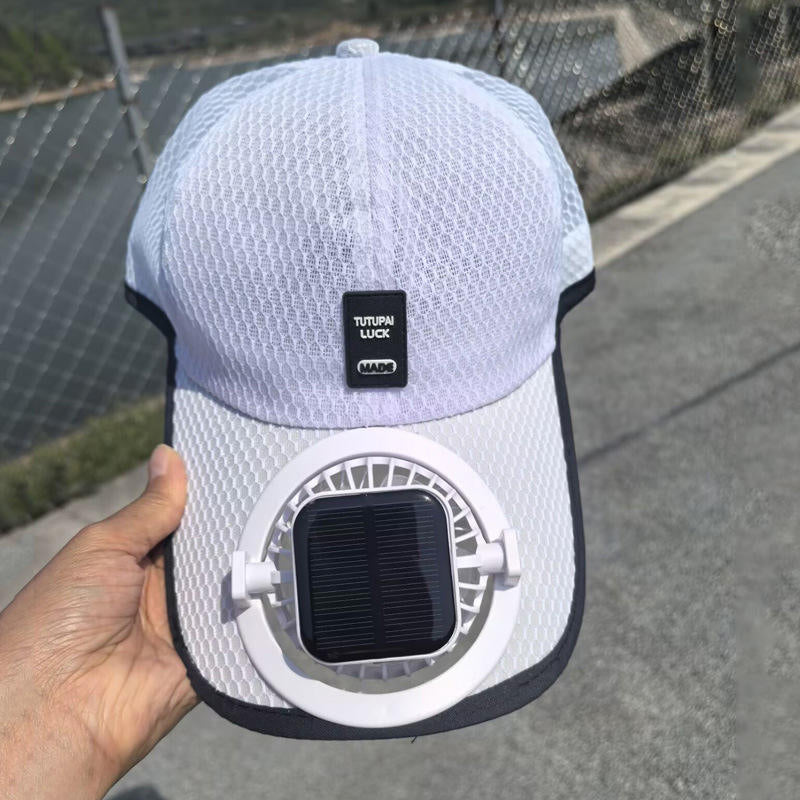 🌞 Solar Powered Fan Sun Hat | UV Protection Wide Brim for Fishing & Outdoor🛡️