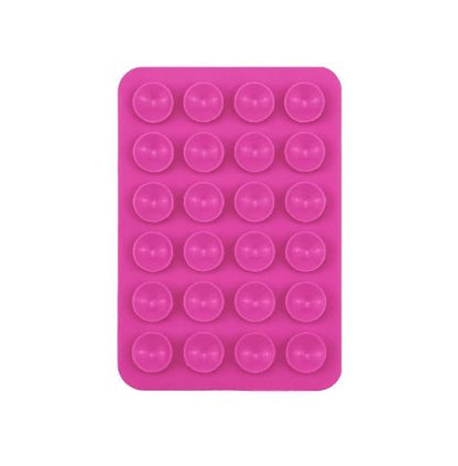 ✨24 Cup Double Sided Silicone Suction Phone Mount | Reusable Sticky Phone Holder For Selfie & Workout🌈