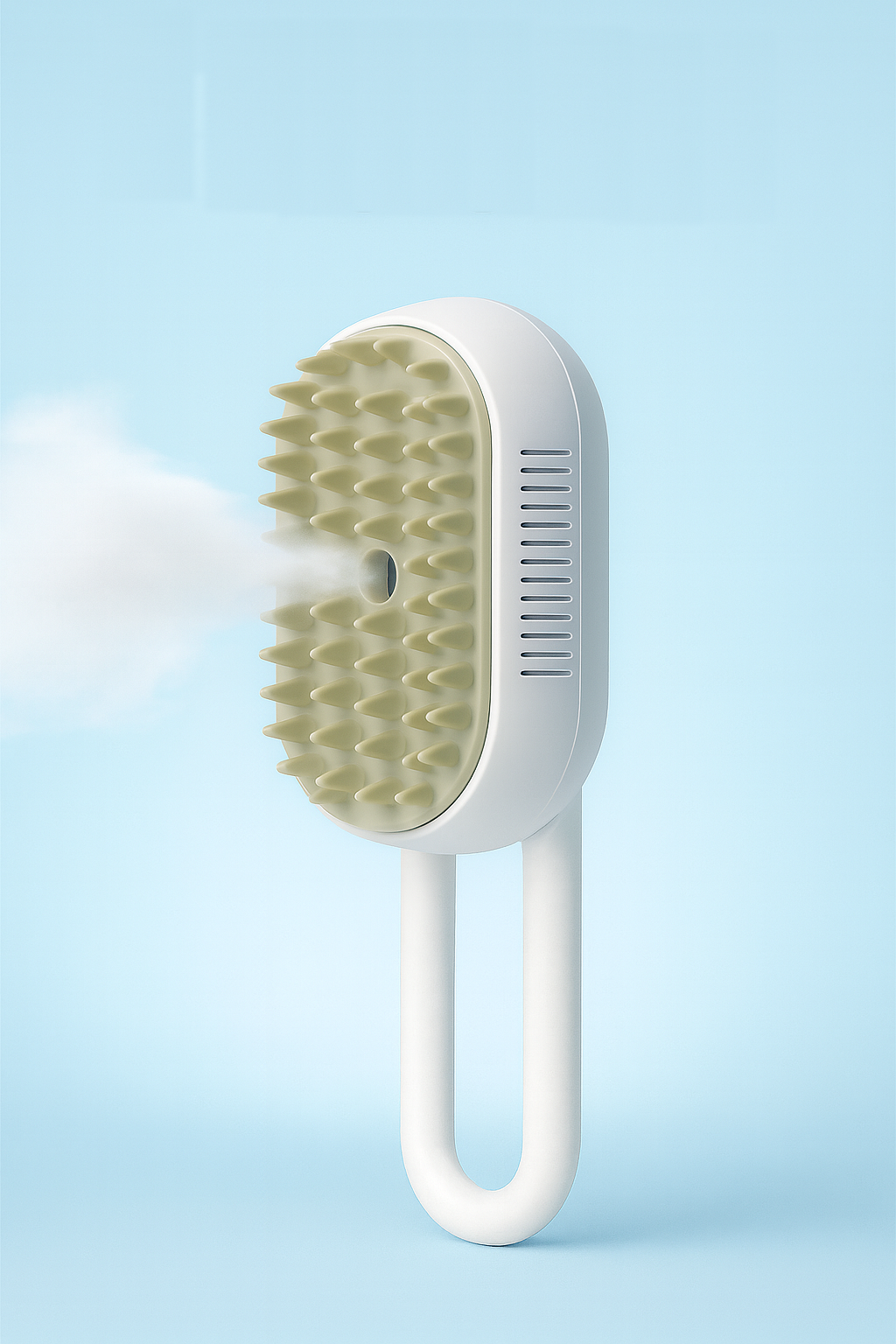 🐶🐱 Gentle Steam Brush for All Pets | Self-Cleaning, Cordless & Fur-Friendly🐱🐶