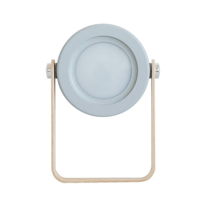 ✨ Portable Foldable LED Touch Lamp | Wooden Handle Rechargeable Night Light for Home & Travel🌙