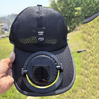 🌞 Solar Powered Fan Sun Hat | UV Protection Wide Brim for Fishing & Outdoor🛡️