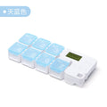 🎯Never Miss a Dose Again! 🚀 7-Day Mini Color Pill Box with Timer Reminder for Home & On-the-Go⏰