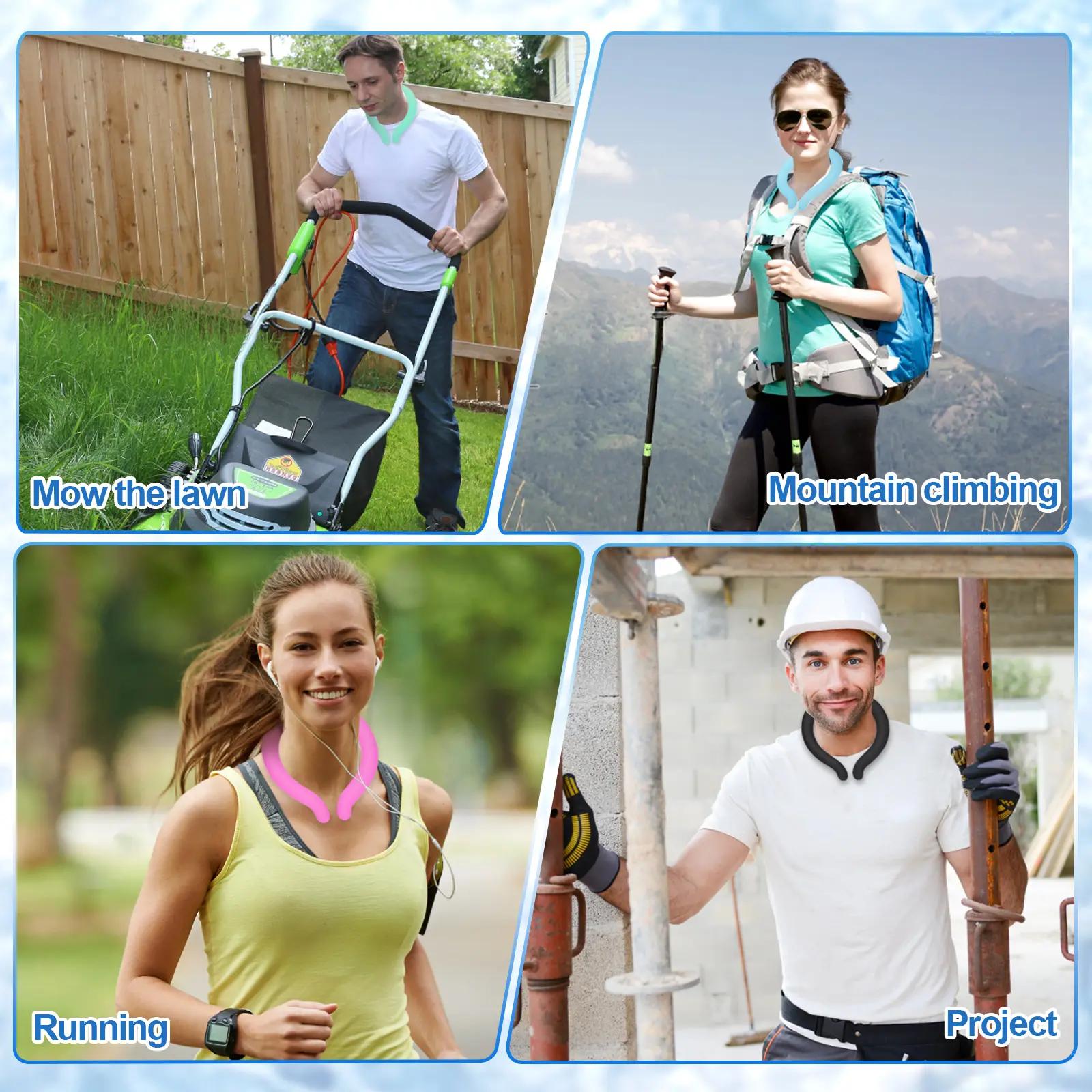 💦 Reusable Neck Cooling Tube | Beat the Heat Anywhere You Go! ☀️🧊 Wearable Body Cooler❄️
