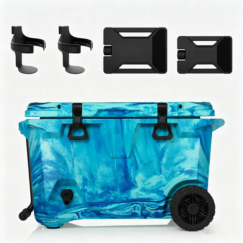 ✨LAST DAY SALE 50% OFF⚡55-Quart Double Drink Holder Cooler Bundle